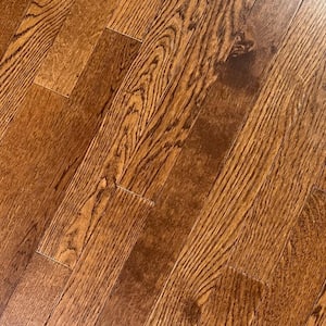 Take Home Sample - Harvest Autumn Oak 3/8 in. T x 3 in. W x 12 in. L Wire Brushed Engineered Hardwood Flooring