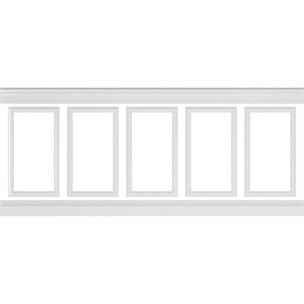 Ekena Millwork 941/2 in. Adjustable 40 in. to 44 in. Ashford Square