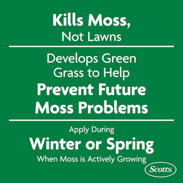 MossEx 18.37 lbs. Moss Killer for Lawns with Nutrients to Green and Thicken Grass