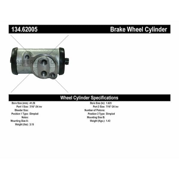 Centric Parts Drum Brake Wheel Cylinder 134.62005 The Home Depot