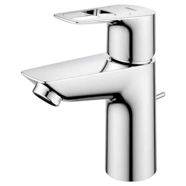 BauLoop Single-Handle Single Hole Bathroom Faucet in StarLight Chrome