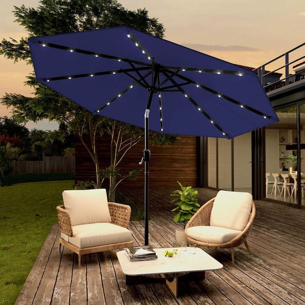 arc patio umbrellas Terrace Arc 9 ft Scalloped Fringe Market Patio Half Umbrella with Crank, Tilt Button and UV Protection Coral Pink/White Pole