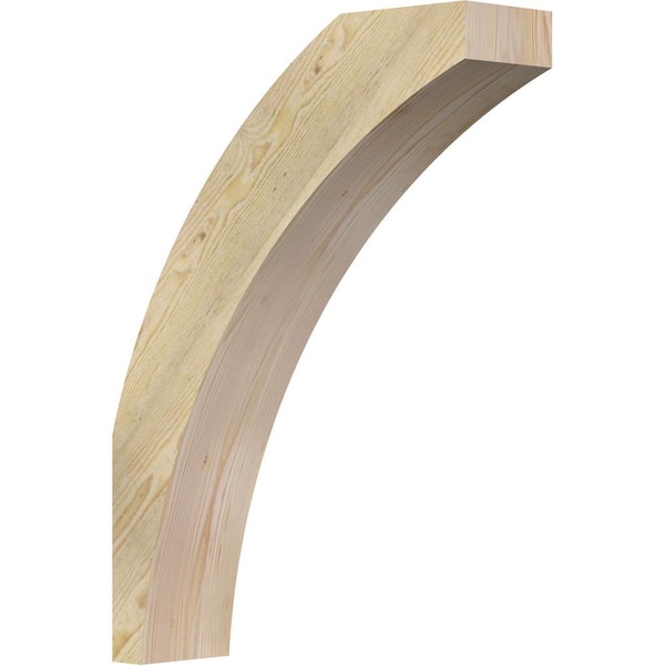 Ekena Millwork 6"W x 22"D x 30"H Thorton Rough Sawn Knee Brace, Douglas Fir