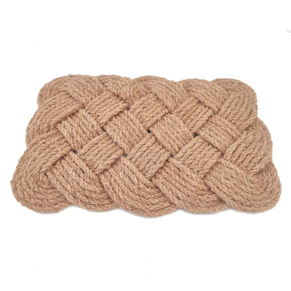 Coir rope doormat 18 in. W x 30 in. L FC-83420 - The Home Depot