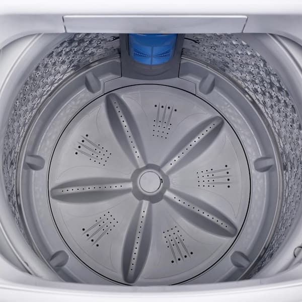 Magic Chef MCSTCW30W4 Petite machine à laver compacte à chargement par le  haut de 3 pieds cubes, blanc 