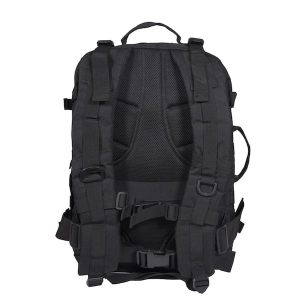 45L Black Large Capacity Military Tactical Backpack For Hiking Travel – RPNB