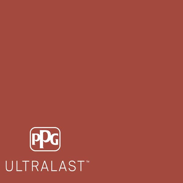PPG UltraLast 1 qt. #PPG1064-7 Rum Raisin Matte Interior Paint and Primer