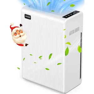 Pure AR 1800 Sq. Ft. HEPA - True Personal Air Purifier in Whites, Ozone Free, for Bedroom Office, Living Room, Baby Room