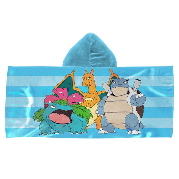 Pokemon Group Shot Youth Polyester Hooded Towel