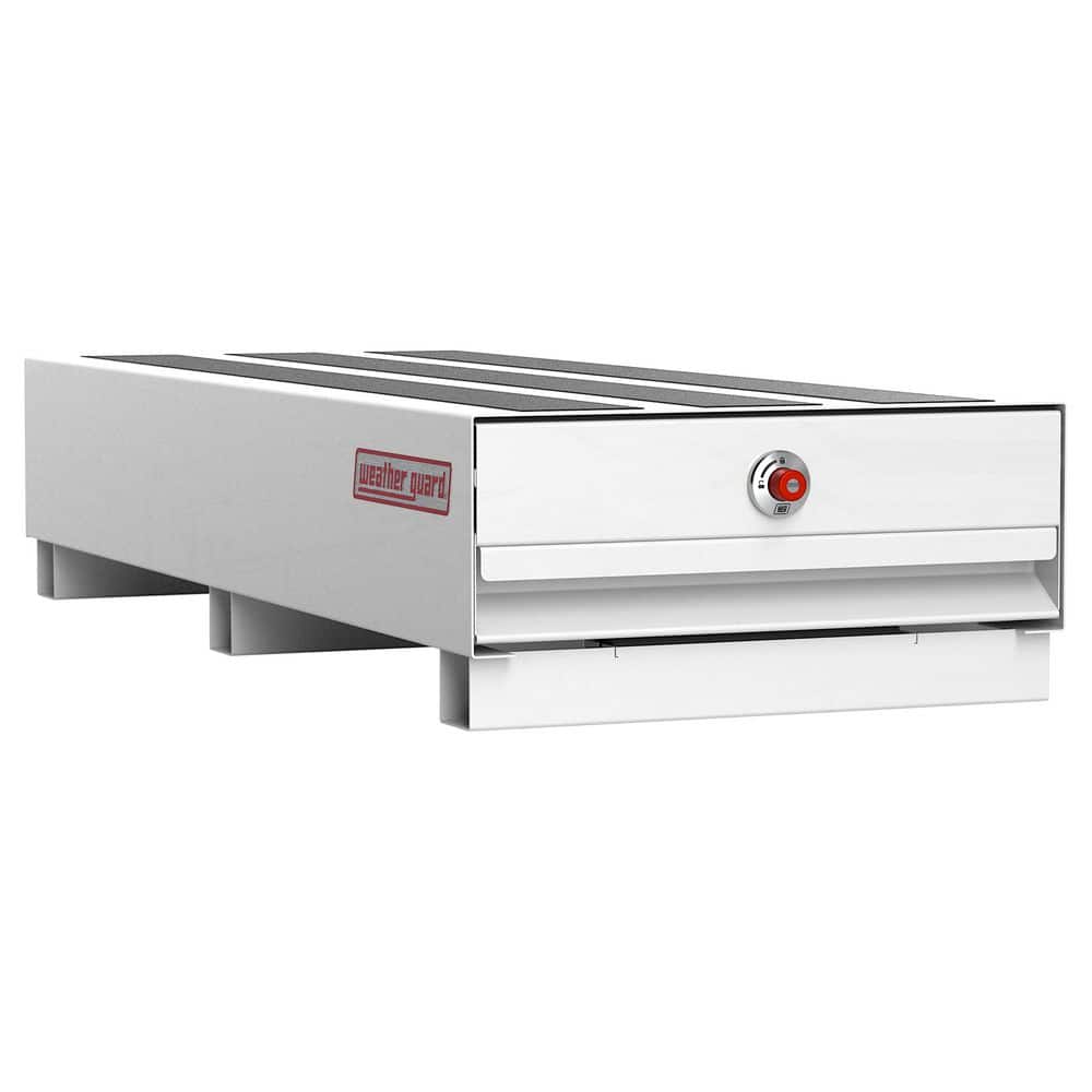 Pack Rat Truck Bed Storage Steel White Sliding Drawer Unit 48in x 20in x 9.5in price history on PriceWatchPro