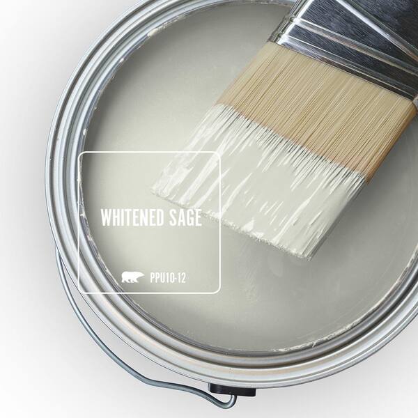 1 gal. PPG1124-4 Light Sage Satin Interior Latex Paint