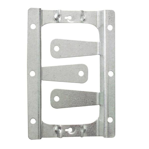 Steel City 2 in. x 33/4 in. Universal LowVoltage Mounting Plate Box