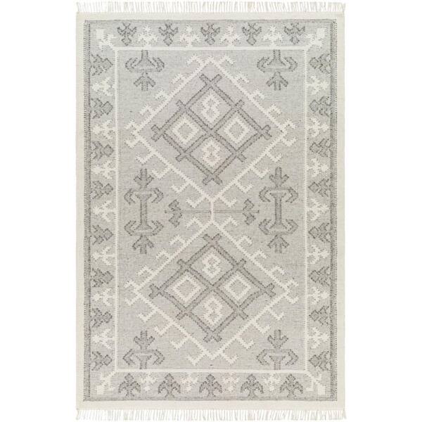 Livabliss Albert Oatmeal Doormat 2 ft. x 3 ft. Tribal Indoor Area Rug