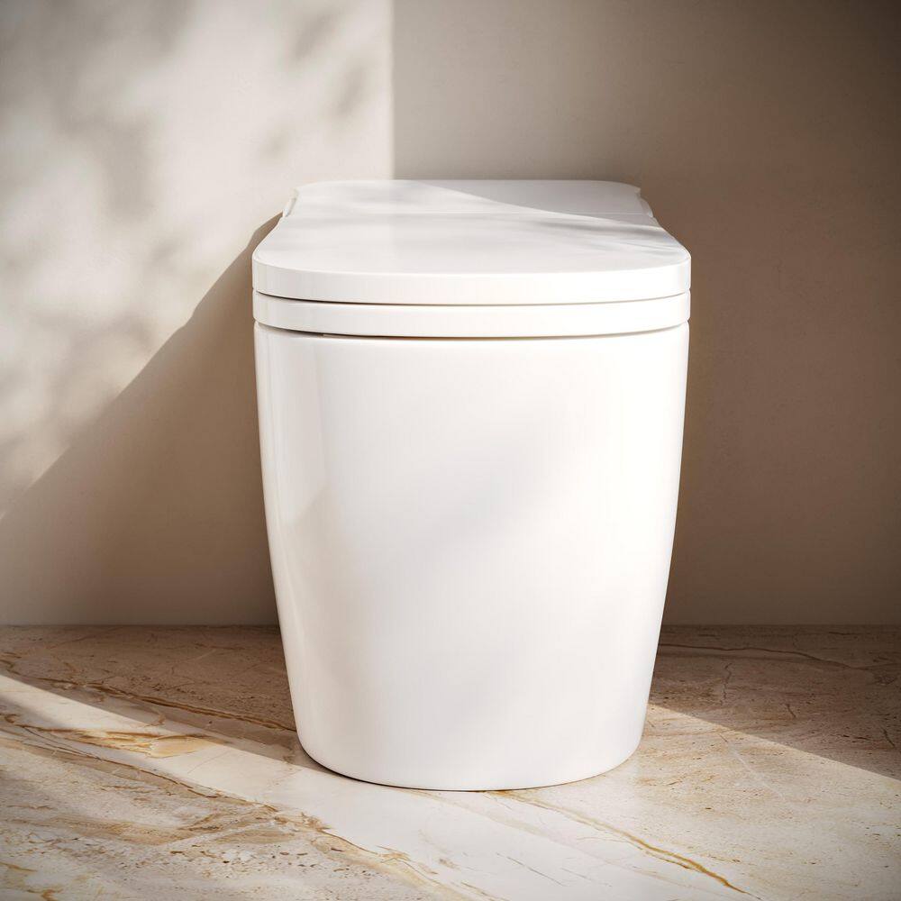 Avancer Glossy White High Efficiency One Piece Smart Toilet with Heated Bidet