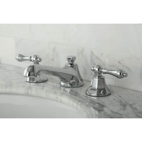 Metropolitan 8 in. Widespread 2-Handle Bathroom Faucet in Chrome