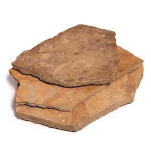 12 in. x 12 in. x 2 in. 30 sq. ft. Cameron Natural Flagstone for Landscape Gardens and Pathways