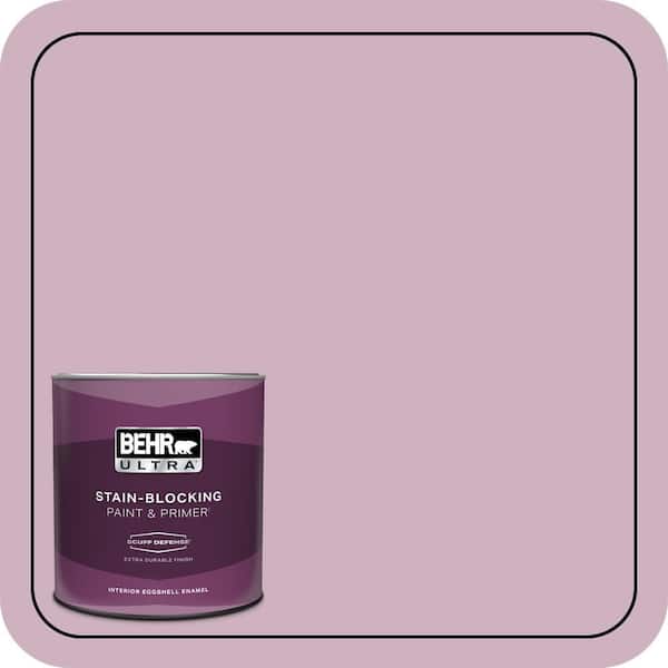 BEHR ULTRA 1 qt. #S120-3 Candlelight Dinner Extra Durable Eggshell Enamel Interior Paint & Primer