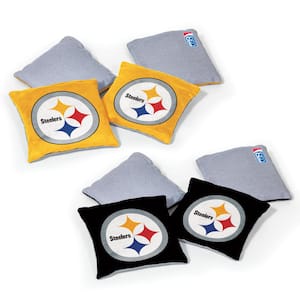 Set Of 8 Pittsburgh Steelers Penn State Cornhole Bean Bags FREE SHIP 