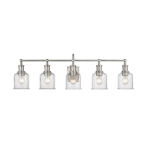 home depot 5 light vanity