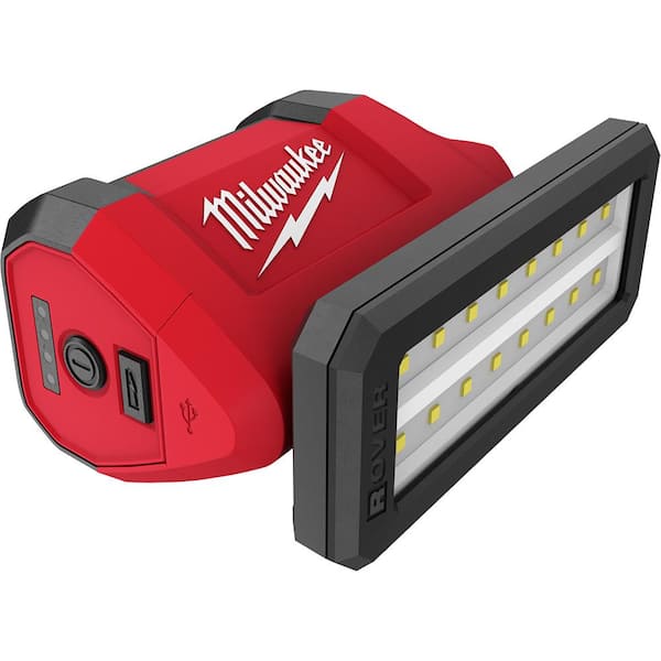 for sale online Milwaukee M12 ROVER Service and Repair Flood Light with USB Charging 2367-20 Red 