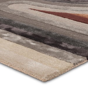 Trillare 6 ft. x 9 ft. Abstract Handmade Area Rug