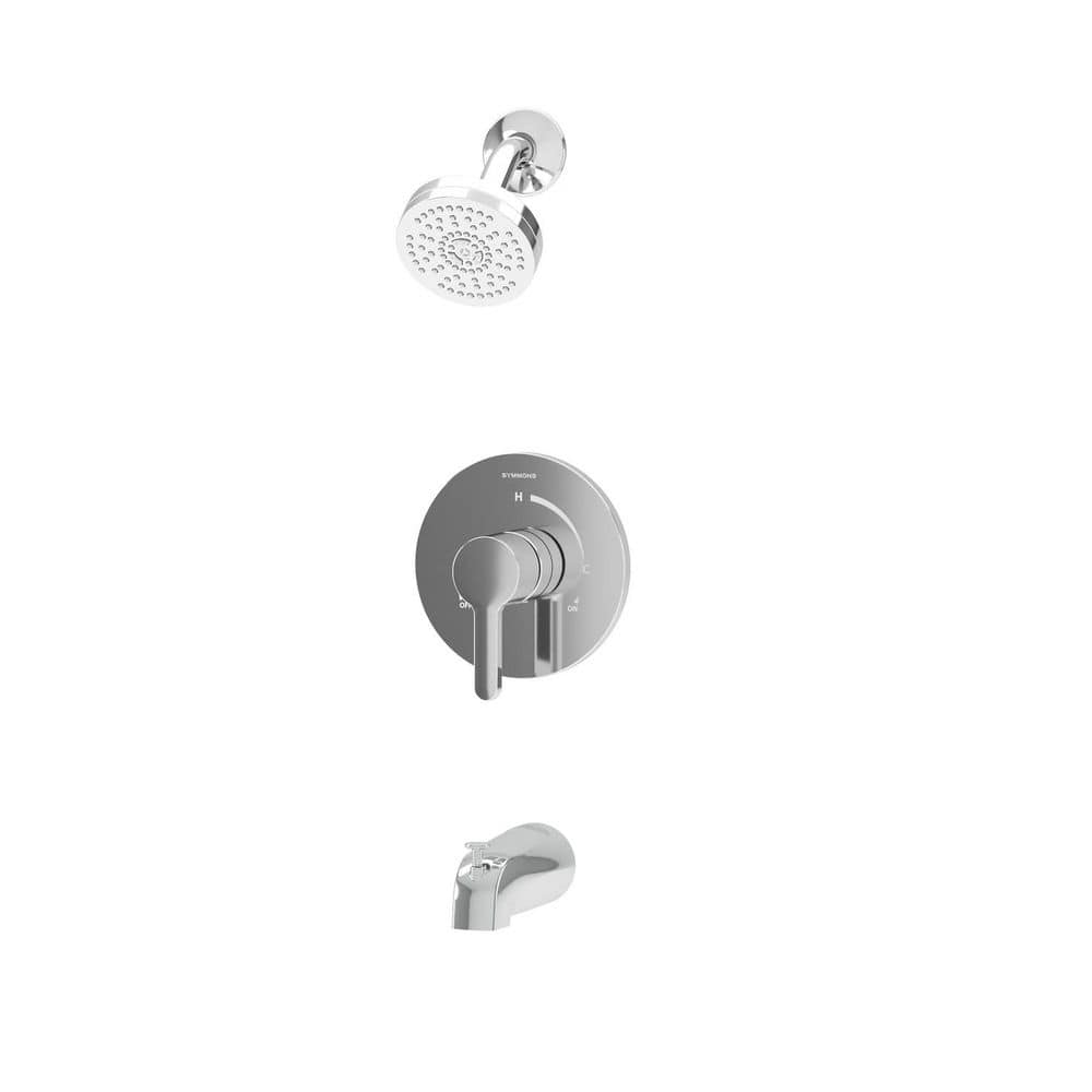 Symmons Solarity HydroMersion Single Handle Tub and Shower Faucet