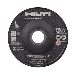 7 in. x 1/16 in. x 7/8 in. Type 27 Premium Thin Abrasive Cutting Disc with Depressed Center (25-Pack)