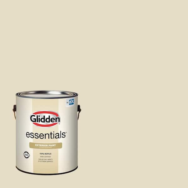 Glidden Essentials 1 gal. PPG1094-1 Irresistible Flat Exterior Paint