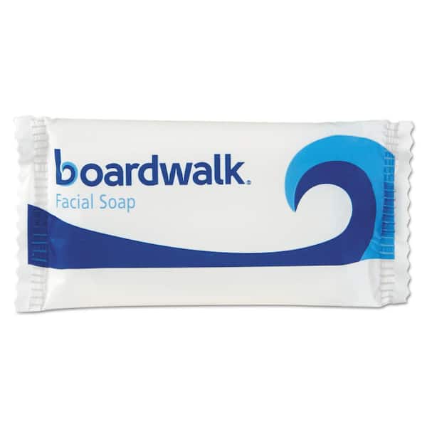 Boardwalk # 3/4 Bar Flow Wrapped, Floral Fragrance Face and Body Bar Soap (1000/Carton)