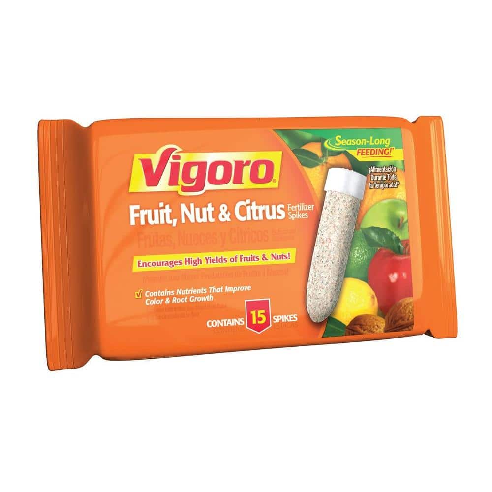 Vigoro Fruit Nut and Citrus Fertilizer Spikes (15-Pack) 153306