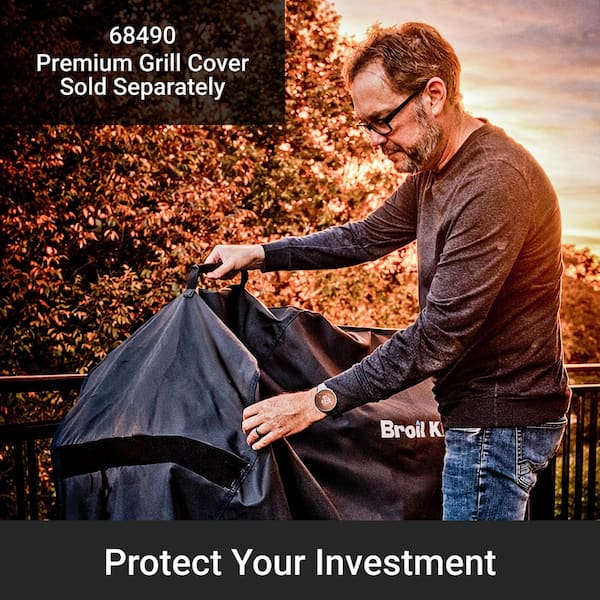 Regal S590 PRO IR 5-Burner Propane Gas Grill in Stainless Steel with Infrared Side Burner and Rear Rotisserie Burner