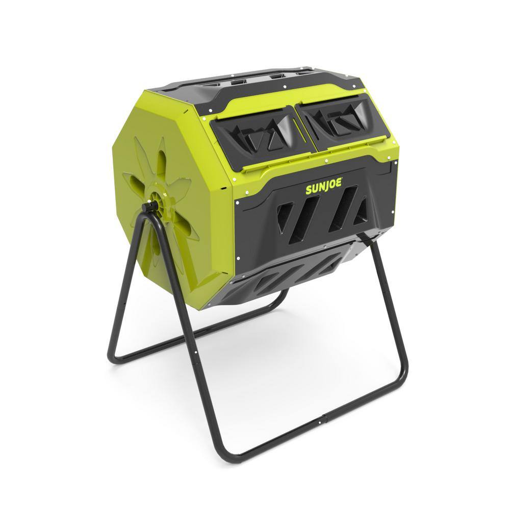 42 Gallon Green and Black Outdoor Tumbling Composter