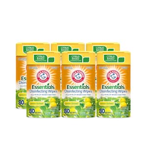 80-Count Lemon Orchard Disinfecting Wipes (6-Pack)