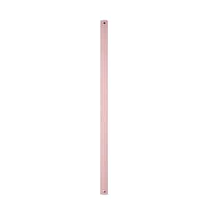 24 in. Soft Pink Steel Extension Downrod