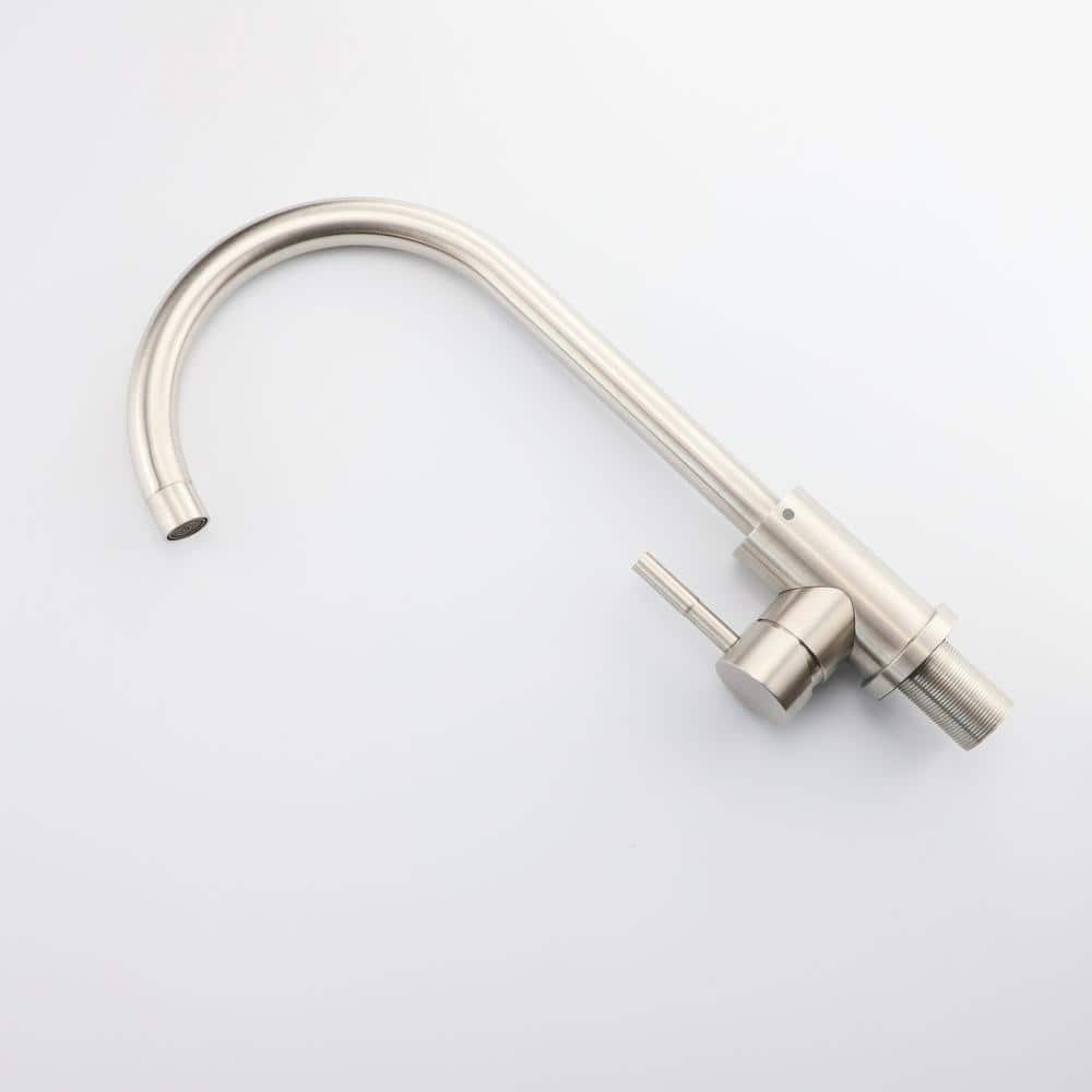 Brushed Nickel Stainless Steel Kitchen Faucet