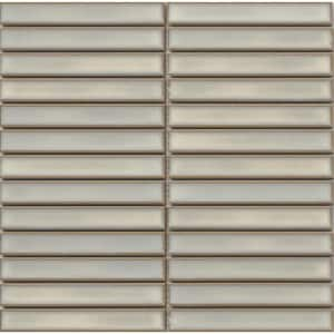 Souvenir Faro 12 in. x 12 in. Rectangular, Stacked Glossy Porcelain Wall Tile (18.29 sq. ft./Case, 20 pcs)