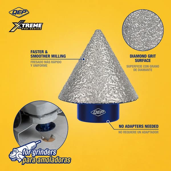 1-1/2 in. (38 mm) Diamond Milling Cone