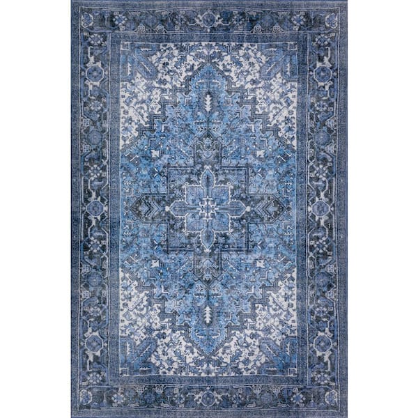 Addison Rugs Athena 3 Cobalt 7 ft. 10 in. x 9 ft. 10 in. Area Rug