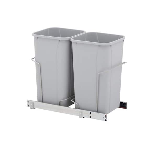 Double Pullout Trash Can System - Door Clearance Center
