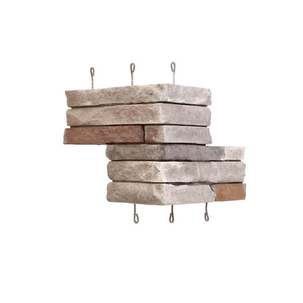 ClipStone ProPanel 7.25 in. x 8.75 in. (Returns) Niagara Northernledge Manufactured Stone Veneer