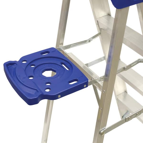 Louisville Ladder 6 ' Fiberglass Step, 10' Reach, 225-lb, Load Capacity, W-3217-06, Blue