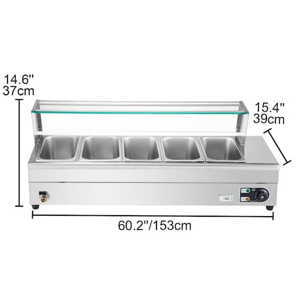 Commercial Food Warmer Wholesale Price Stainless Steel Bain Marie