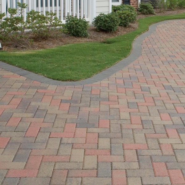 Pavestone Paper Sample Only of Holland 7.87 in. L x 3.94 in. W x 1.77 in. H 45 mm Old Town Blend Concrete Paver (1-Piece)