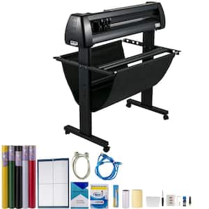 SVOPES 34 in. Vinyl Cutter Machine, Bluetooth Cutting Plotter ...