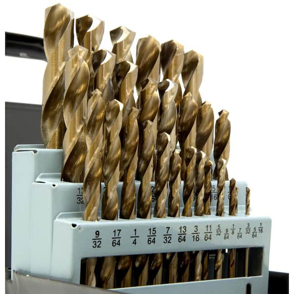 Mibro 17-Piece High Speed Steel Drill Bit Set, 871140