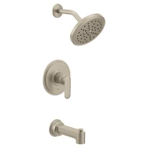 Greenfield Single-Handle 1-Spray Tub and Shower Faucet in Brushed Nickel (Valve Not Included)