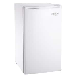 Black & Decker Compact Refrigerator Energy Star Single Door Mini Fridge  with Freezer, 4.3 Cubic Ft., White BCRK43W
