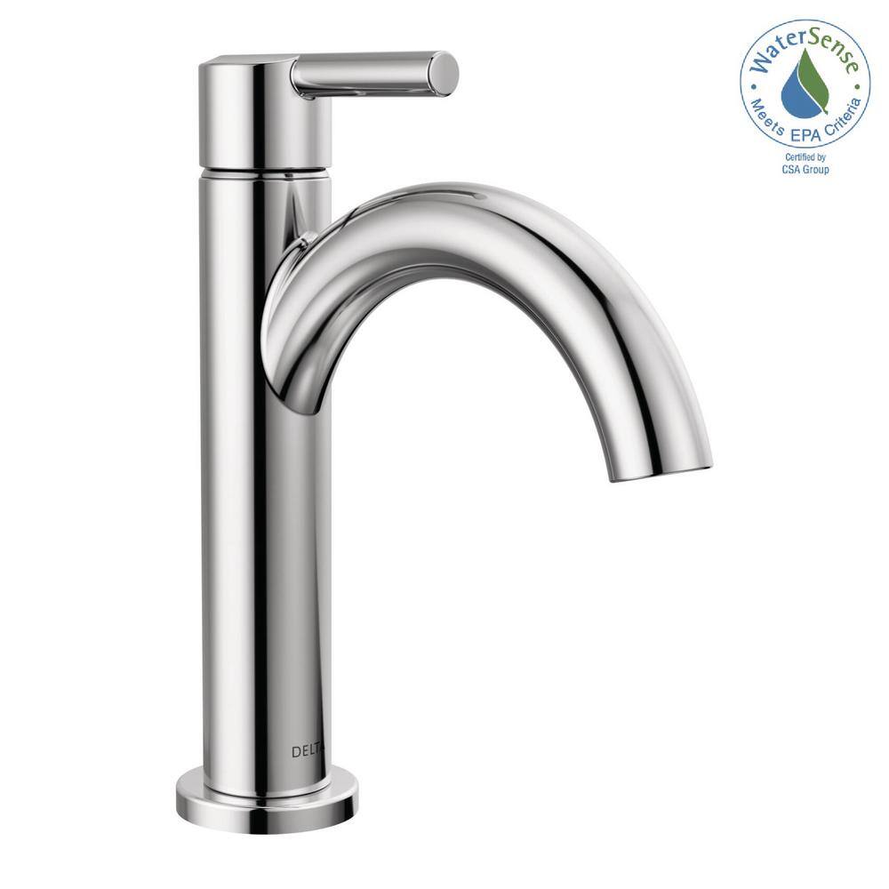 Delta Nicoli Chrome 8'' Single Handle Modern Bathroom Faucet