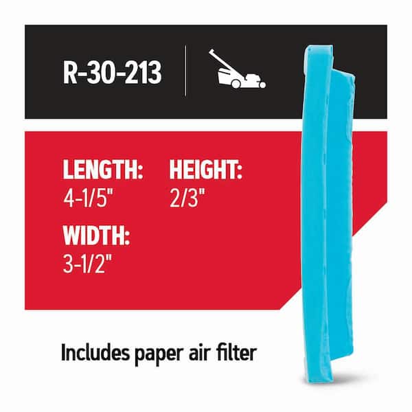 Air Filter for Walk-Behind Mowers, Fits Kohler Courage XT XT650, XT775