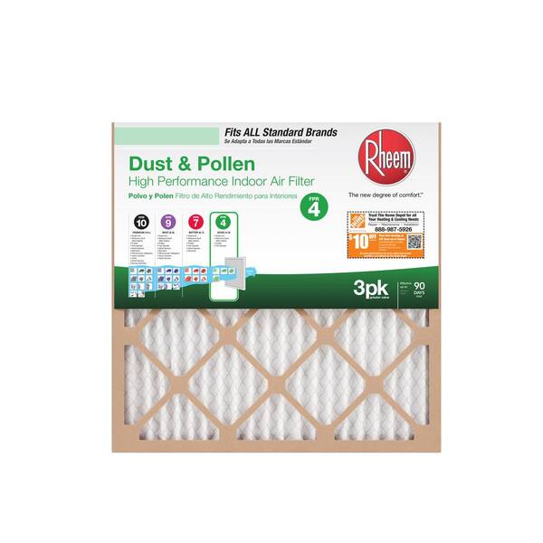 home depot air filters